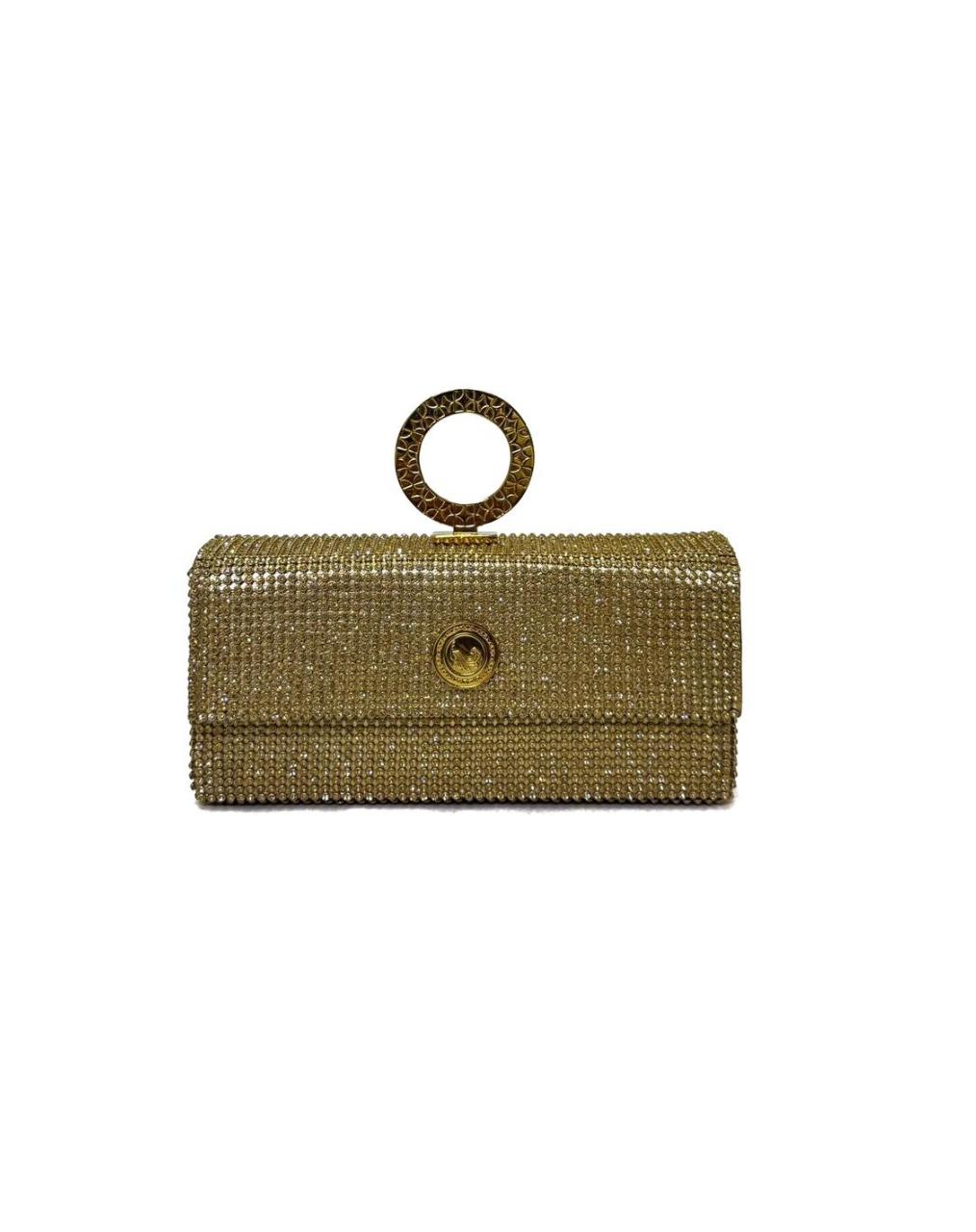 Gold Shakati Clutch